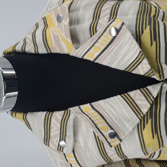 NWT Chico's Geometric Print Jacket Women's Size 2 Petite - Picture 8 of 11